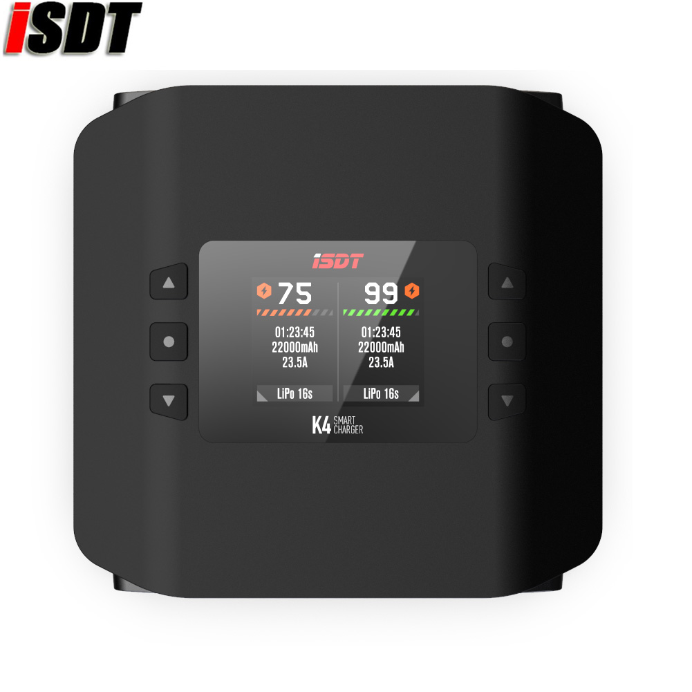 Isdt K4 Dual Lipo Charger - ISDT K4 Dual‑Channel RC Smart Battery