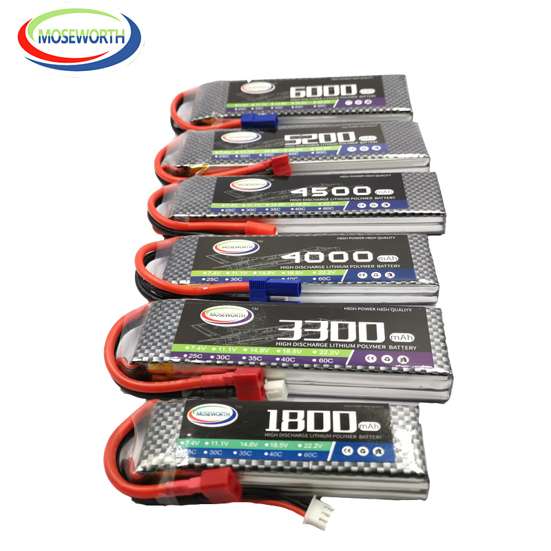 4S Lipo Battery 14.8V 6000Mah - 2S 3S 4 5s 6 6S